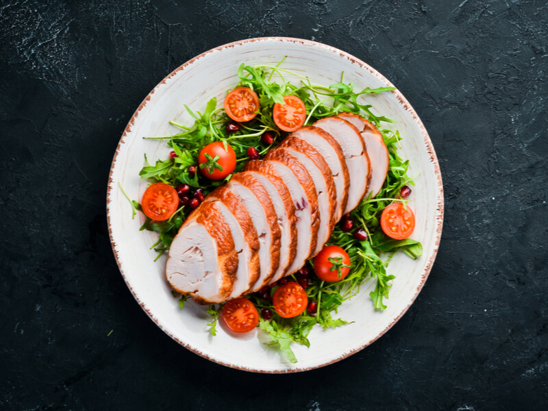 Smoked Chicken Breast Salad
