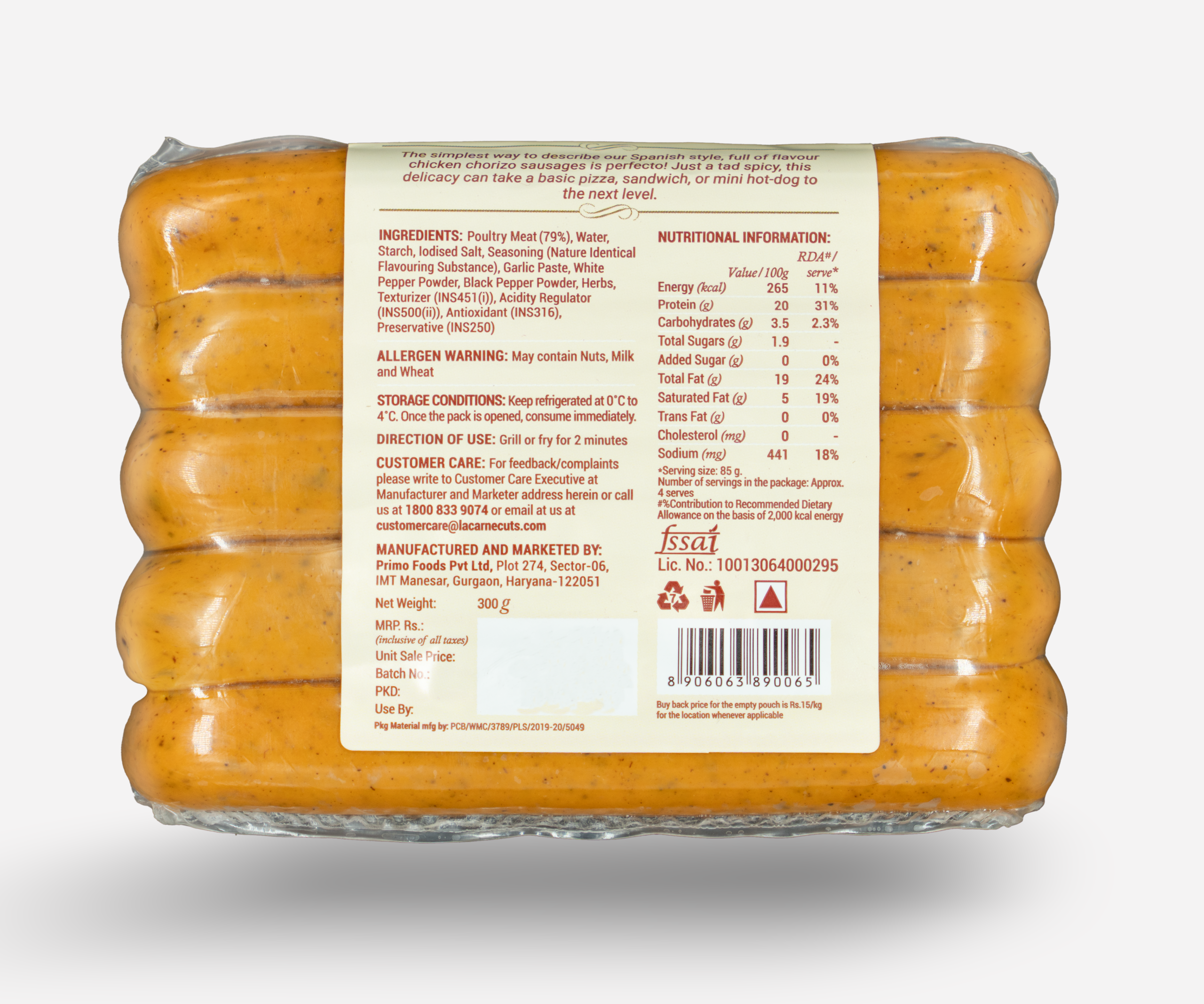 Chicken Chorizo Picante - Image 2