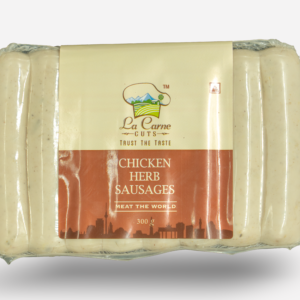 https://lacarnecuts.com/wp-content/uploads/2026/02/La-Carne-Chicken-Herb-Sausages-300-g-Front-300x300.png