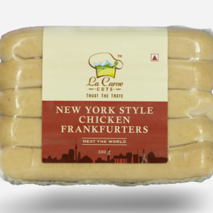 La Carne New York Style Chicken Frankfurters 300 g Front https://lacarnecuts.com/wp-content/uploads/2026/02/La-Carne-New-York-Style-Chicken-Frankfurters-300-g-Front-300x300.png